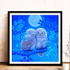 Diamond Painting -DIY Round Drill Owl