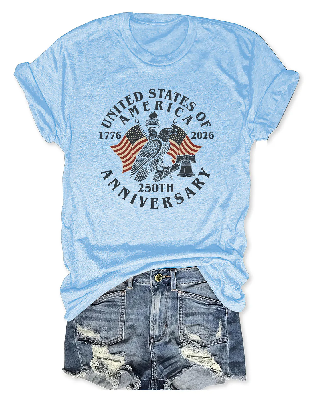 Usa 250th Anniversary Independence Day T-shirt