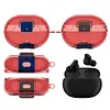 TPU Transparent Case Protective Cover with Locking Anti-scratch Headphone Protective Case with Carabiner Shockproof Fit for  Studio Buds/Studio Buds+
