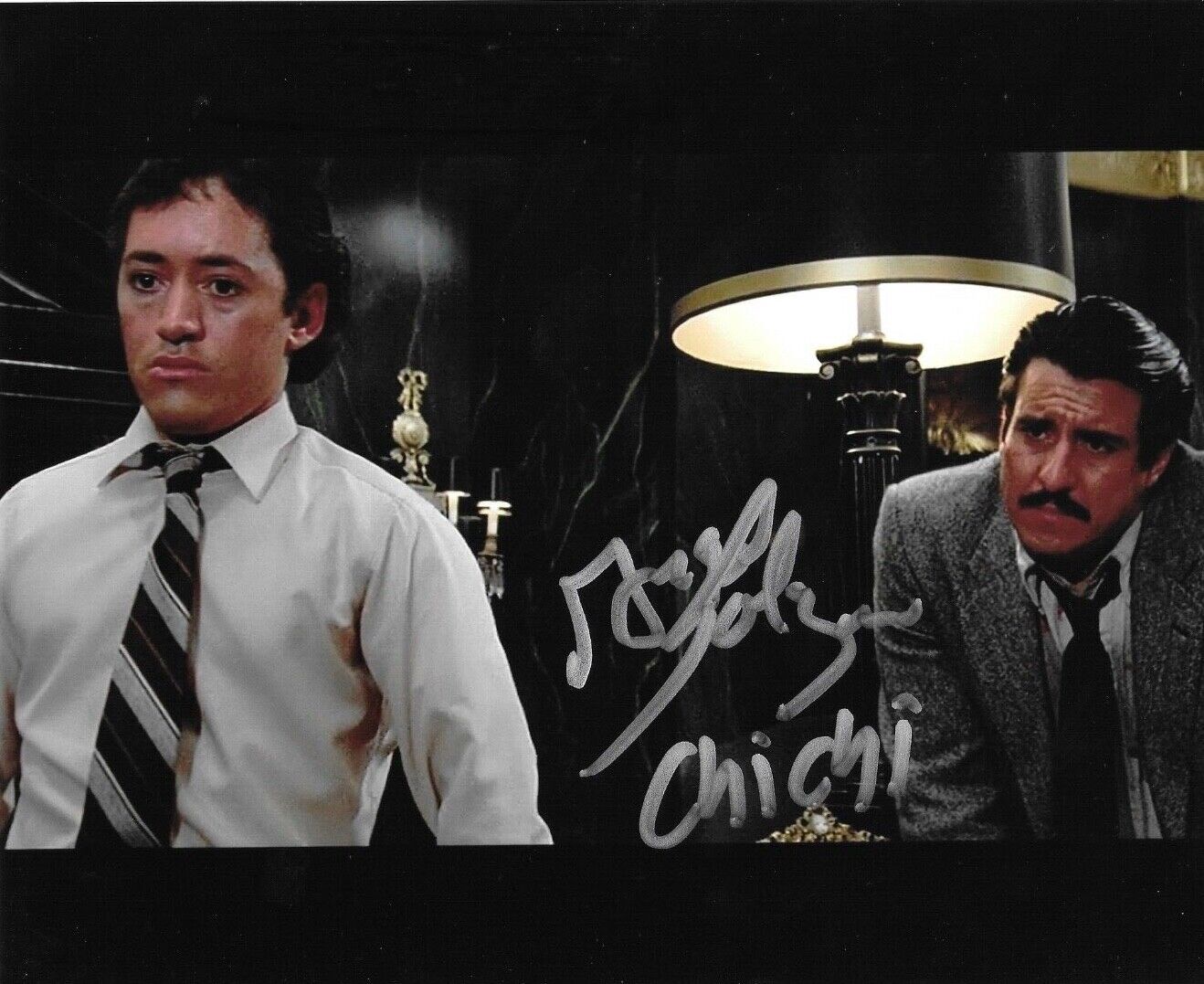 * ANGEL SALAZAR * signed 8x10 Photo Poster painting * SCARFACE * CHI-CHI * PROOF * 2