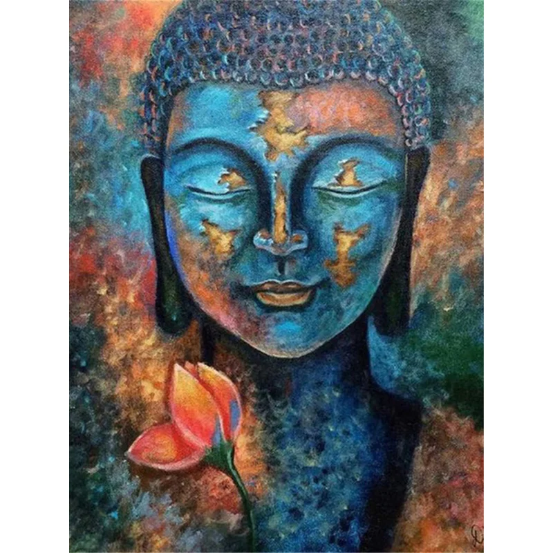 Diamond Painting - Full Round/Square Drill - Buddha(30*40 - 50*60cm)