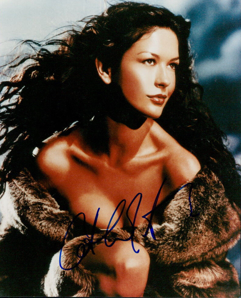 Catherine Zeta-Jones signed authentic 8x10 Photo Poster painting COA