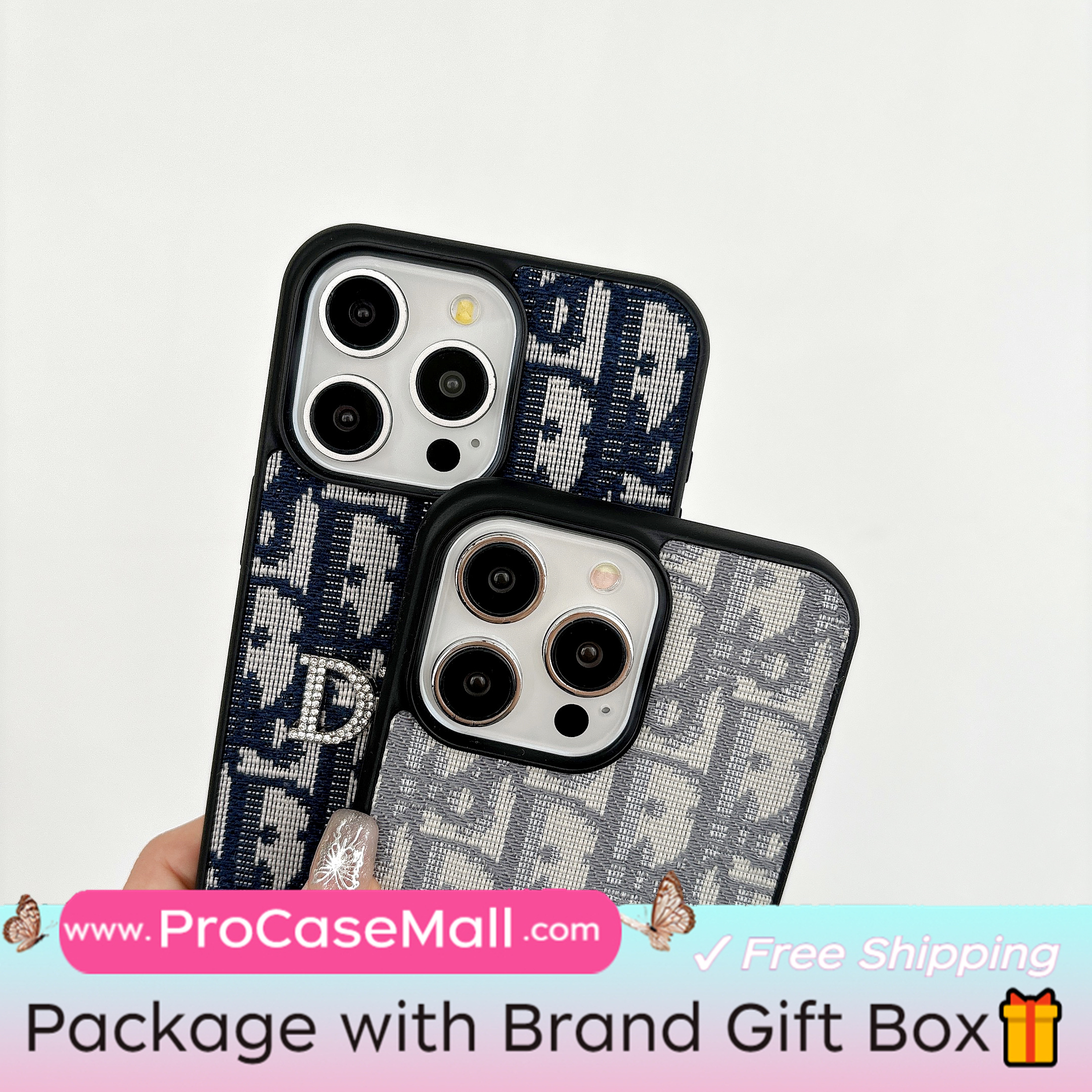 Charming Dior Logos Monograms Design Apple iPhone Case
