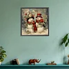 Diamond Painting-DIY Full Round Drill Snowman
