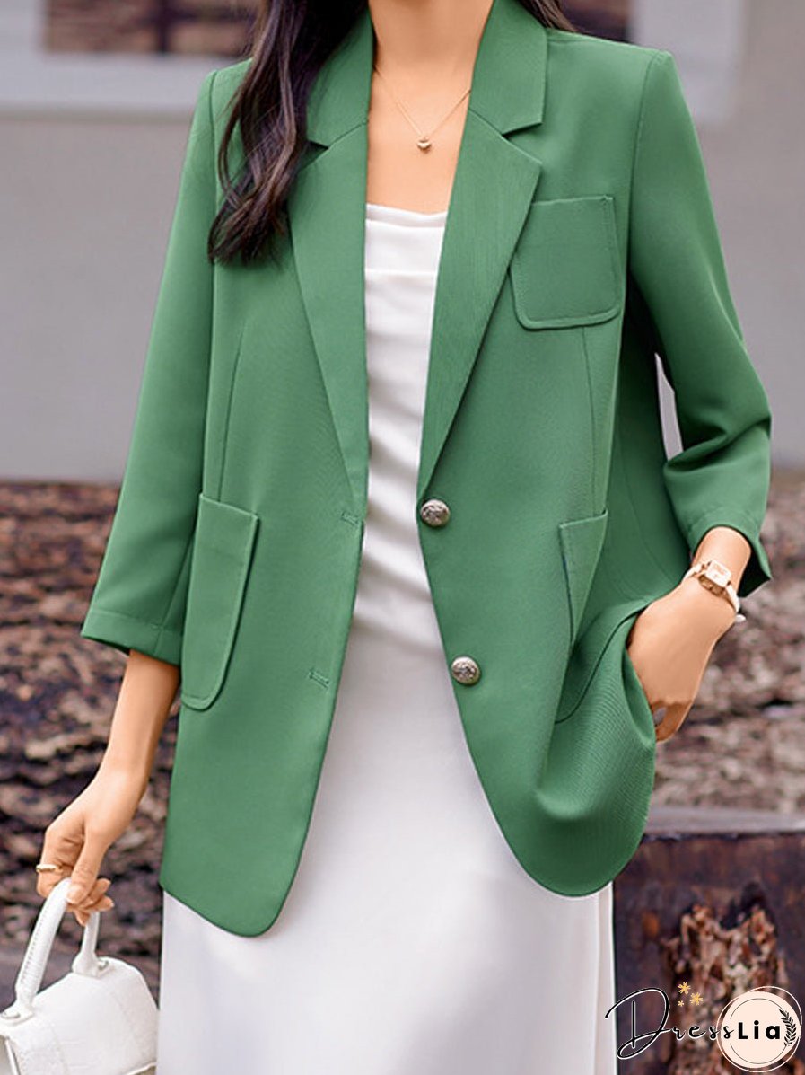 Professional Casual Simple And Tempting Commuter Blazer