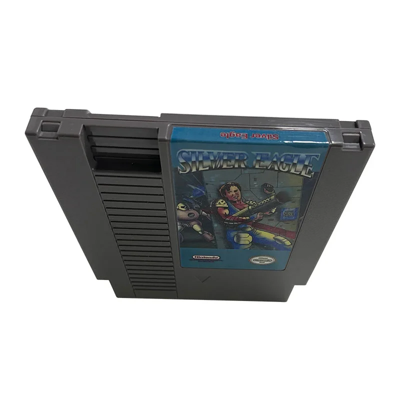 Silver Eagle For Nintendo NES - 8 Bit Game Cartridge