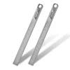 EDC personalized titanium alloy ruler outdoor metal tool self-defense hard ruler waist hanging crowbar