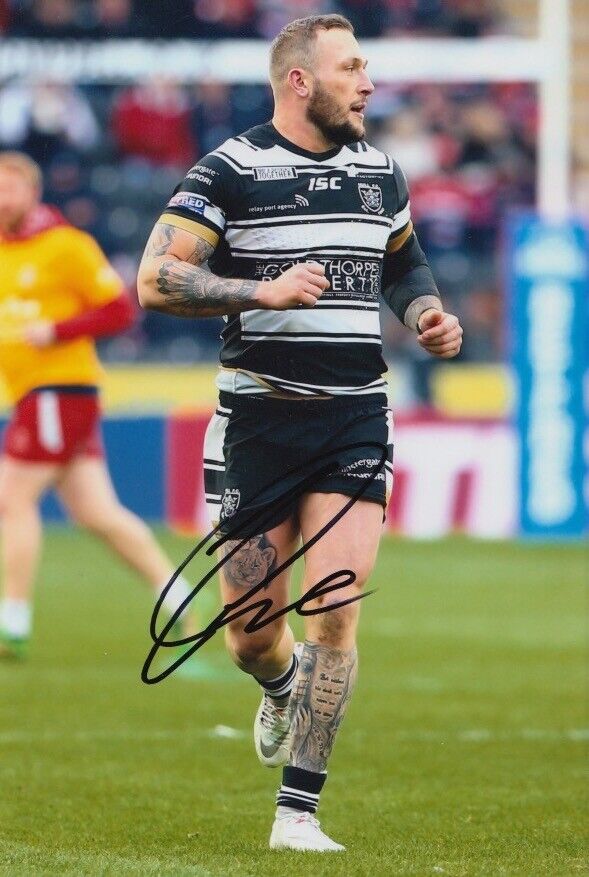 Josh Griffin Hand Signed 12x8 Photo Poster painting - Hull FC - Rugby League Autograph.