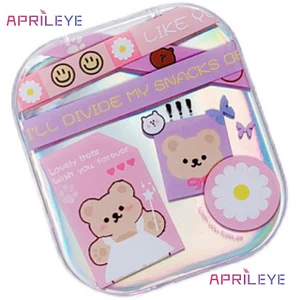 Aprileye Laser bear pattern Lens Case