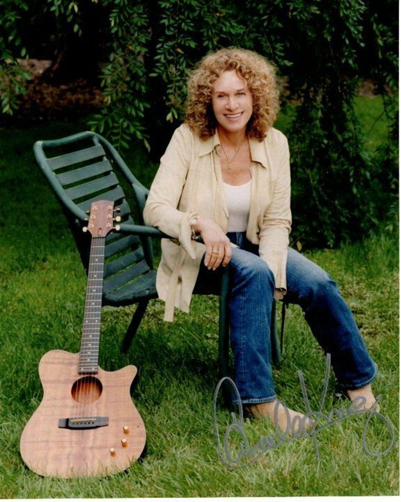 Carole king signed autographed 8x10 Photo Poster painting