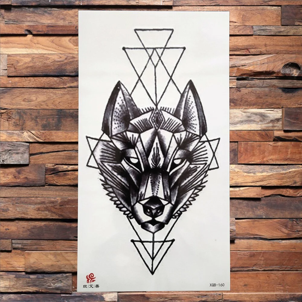 Black Dragon King Temporary Tattoo For Men Women Tree Snake Flower Tattoos Waterproof Unique Sword Flash Fake Tatoos Armbands