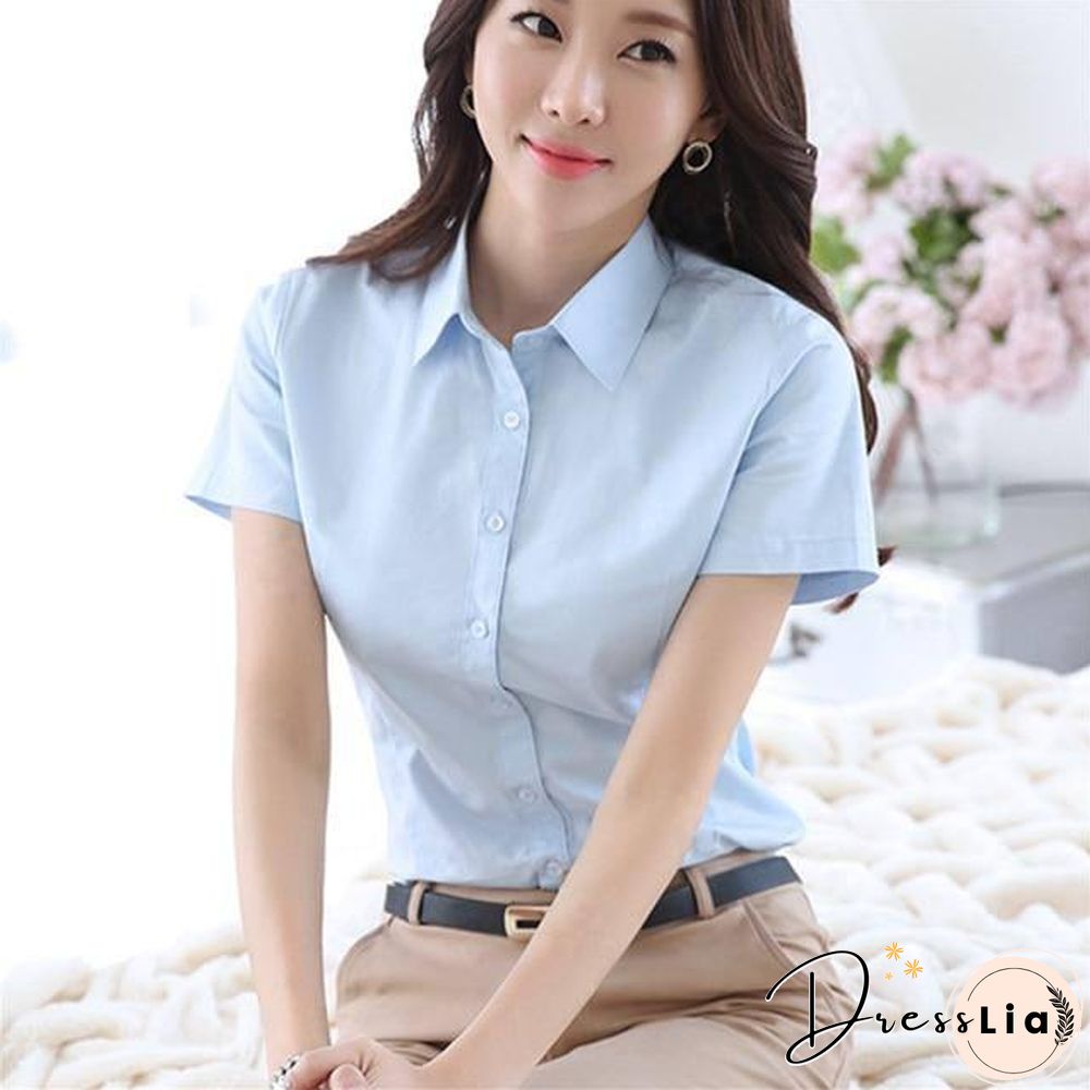 Women Shirts Elegant Women Cotton Blouses Shirt Plus Size Korean Fashion Woman White Shirts Blusas Mujer De Moda Women Tops