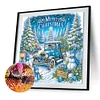 Diamond Painting-DIY Crystal Rhinestone Christmas Car