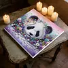 Kit de peinture en perles Panda diamond art avec cadre 9,84x9,84 pouces cadeau pour adultes