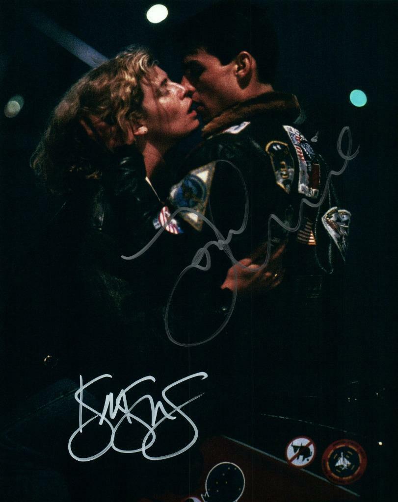 Tom Cruise Kelly McGillis autographed 8x10 Picture Photo Poster painting signed Pic with COA