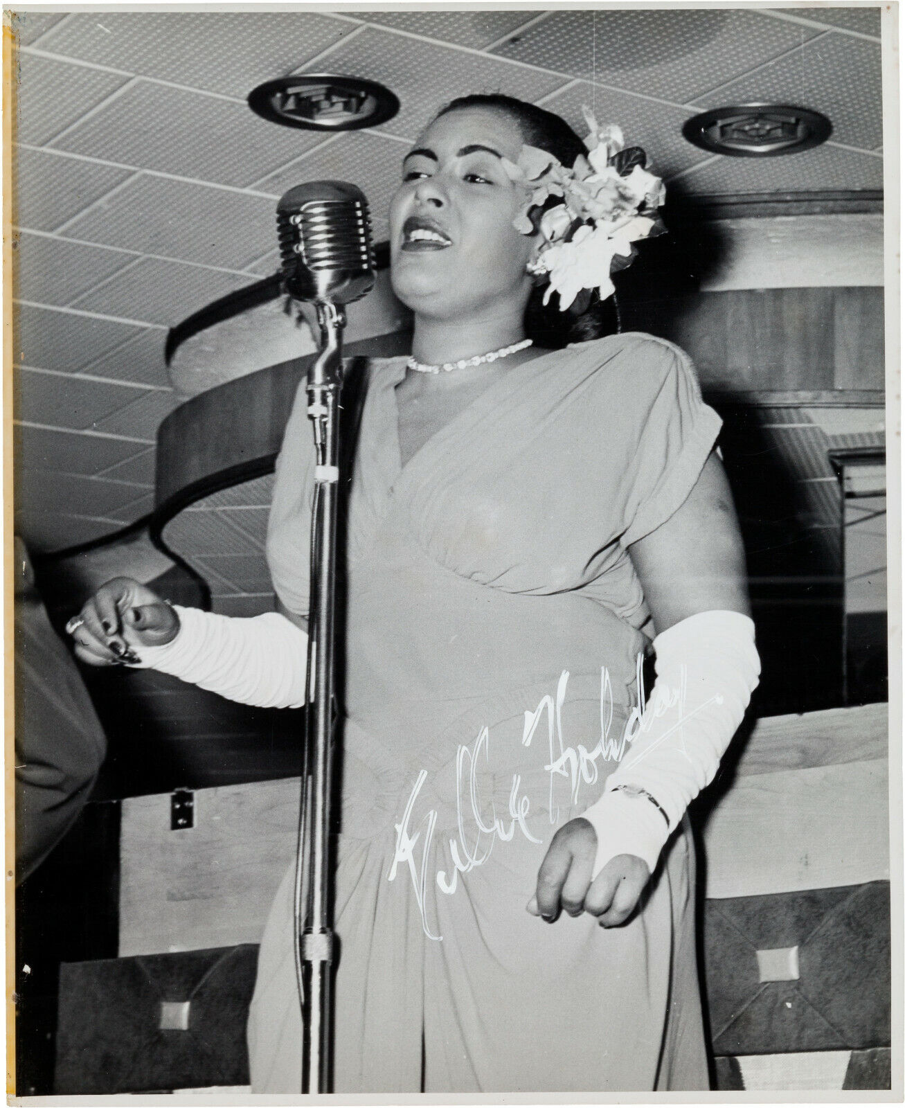 BILLIE HOLIDAY Signed Photo Poster paintinggraph - Soul / R&B / Blues Vocalist - preprint