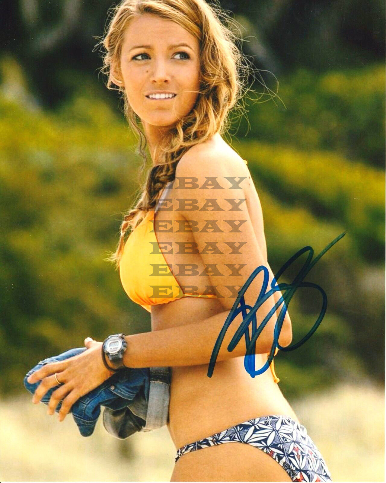 Blake Lively Autographed Signed 8x10 Photo Poster painting Rep