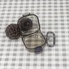 Protective Cover Compatible for Sony LinkBuds Clip WF-LC900 TPU Earphone Case Protective Skin Case with Carabiner Anti Scratch & Shockproof