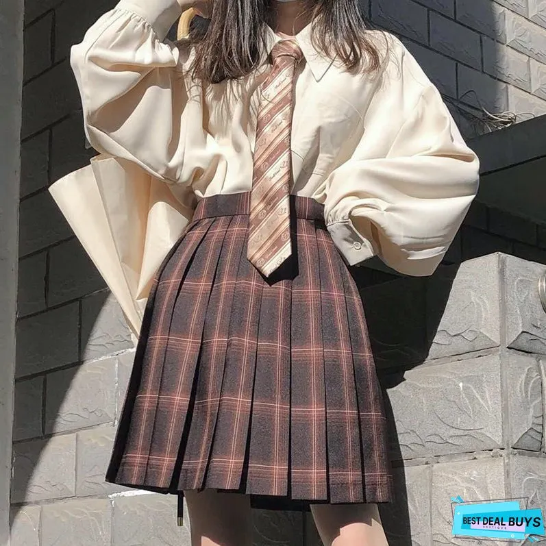 Christmas Gift Joinyouth Japanese Women Blouses Lantern Sleeve Loose Shirts Preppy Style Loose Fashion Blouse Mujer Blusas Mujer De Moda