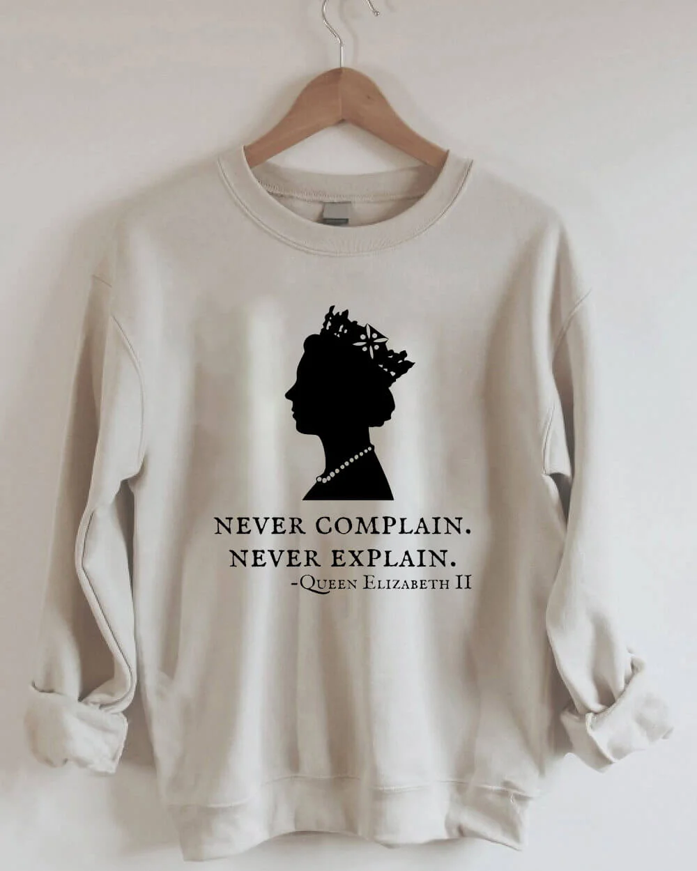 Queen Elizabeth II Inspired Sweatshirt