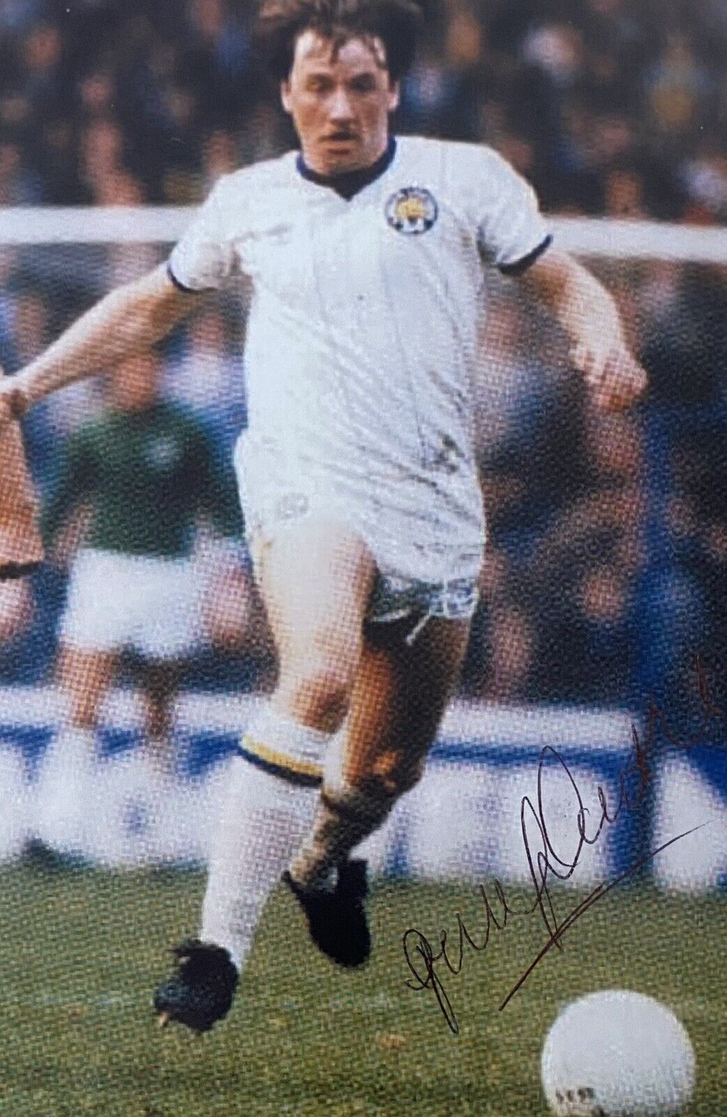 Gary Hamson Genuine Hand Signed Leeds United 6X4 Photo Poster painting 2