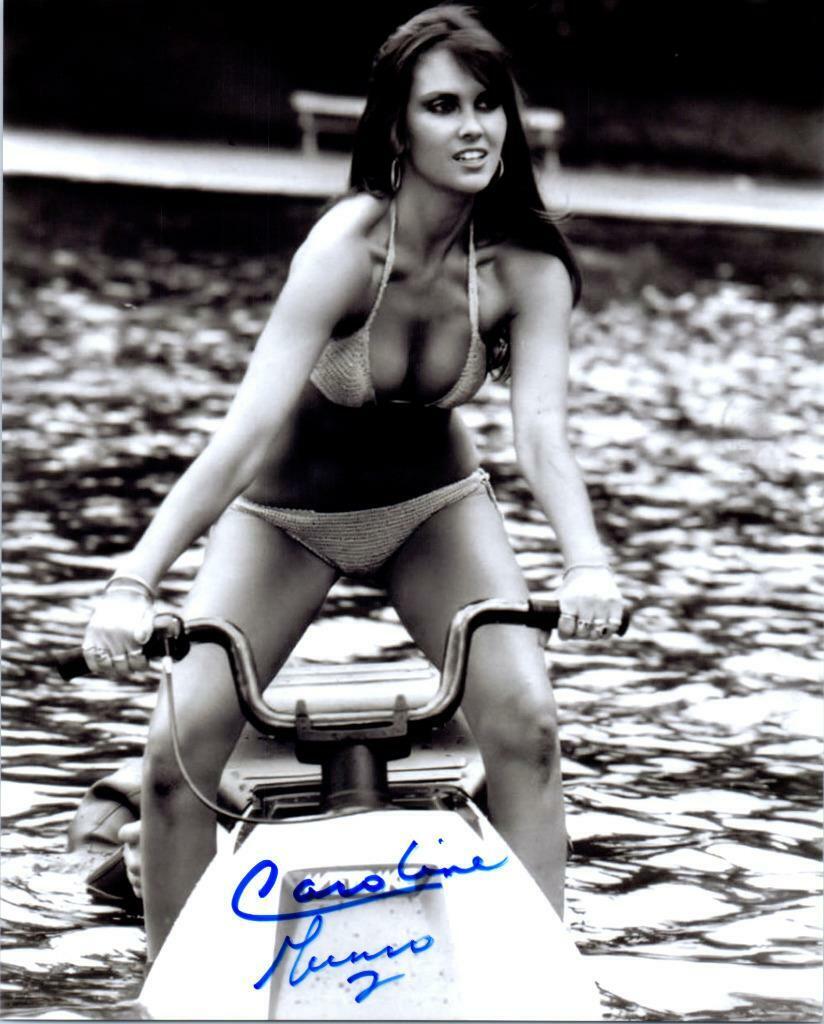 Caroline Munro signed 8x10 Photo Poster painting with COA autographed Picture very nice