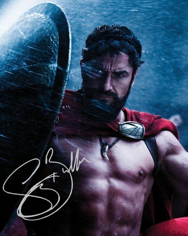 Gerard Butler - 300 Autograph Signed Photo Poster painting Print