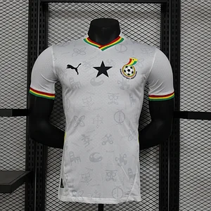 2025 Player Version Ghana National Home Football Shirt 1:1 Thai Quality ￼