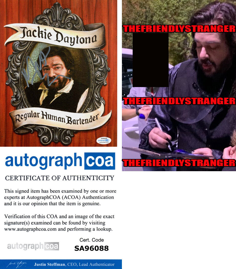 MATT BERRY signed WHAT WE DO IN THE SHADOWS