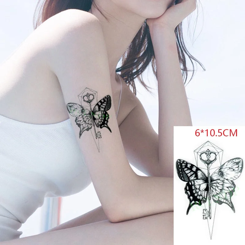 Waterproof Temporary Tattoo Sticker Anime Cartoon fire flame Tatto Flash Tatoo Fake Tattoos Small Size Art for Kids Men Women