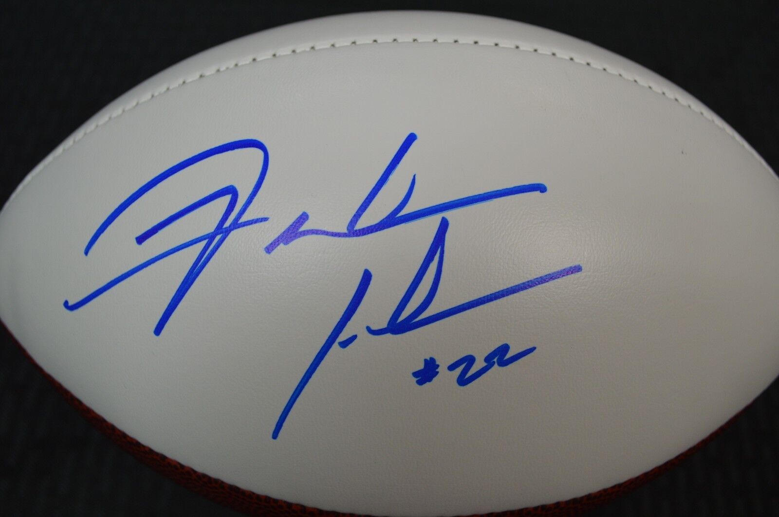 JSA Fred Jackson Seahawks Signed Autographed AUTO White Panel Football