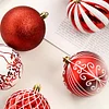 16PCS Creative Painting 8CM Decor Balls for Christmas Tree