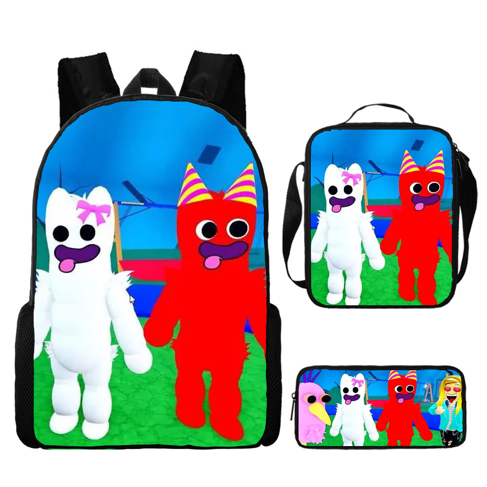 Kids Garten of Banban Backpack Sets Backpack Lunch box and pencil case