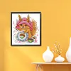 (Multi Style)Butterfly-Partial Embroidery 2 Strands 14CT Stamped Cross Stitch-45*35CM