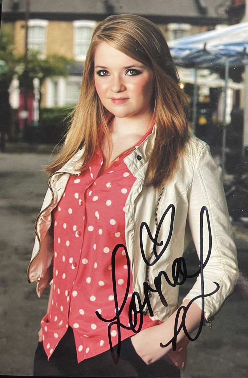 Lorna Fitzgerald **HAND SIGNED** 6x4 Photo Poster painting ~ Eastenders ~ AUTOGRAPHED