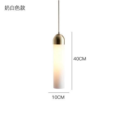 Modern Creative Glass Strip Pendant Lights Nordic LED Dinning Room Living Room Pendant Lamp Bar Coffee Store Home Decor Hanglamp