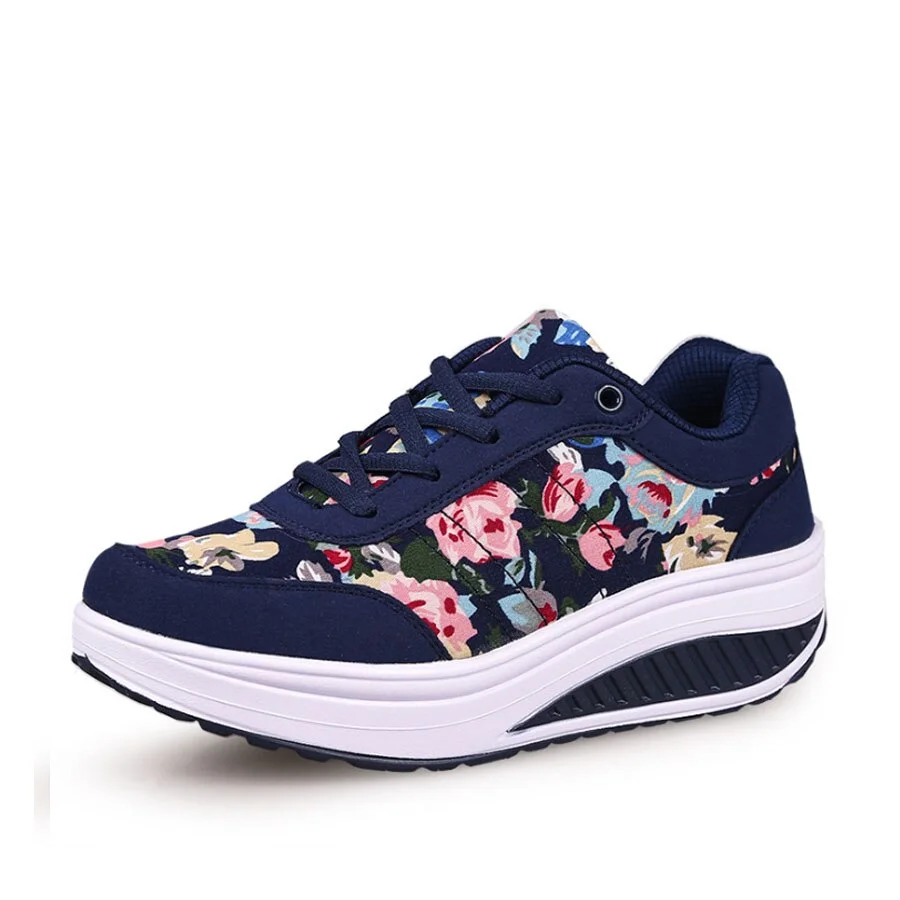 Women Shoes 2021 Fashion Sneakers Women Breathable Comfortable Wedges Sneakers Female Shoes Women Vulcanize Shoe Sneakers Women