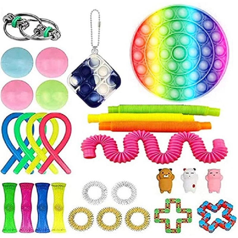 

Push Bubble Sensory Fidget Toys Set, 501 Original