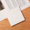6PCS Transparent Matte PET Post-it Notes 50 Pages School Student Kids Cute Stationery Gift