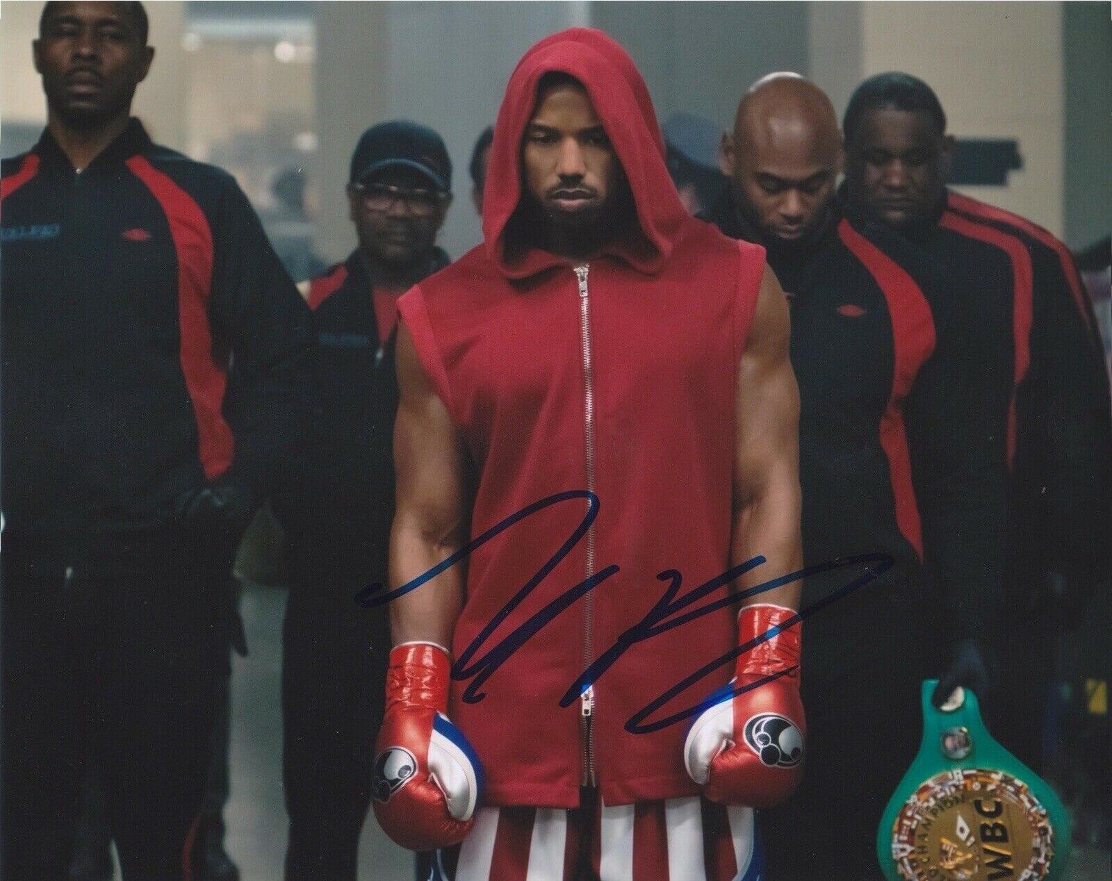 Michael B. Jordan Autographed Signed 8x10 Photo Poster painting ( Creed Rocky ) REPRINT