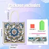 DIY Mandala 5D Diamond Painting Linen Tote Bag