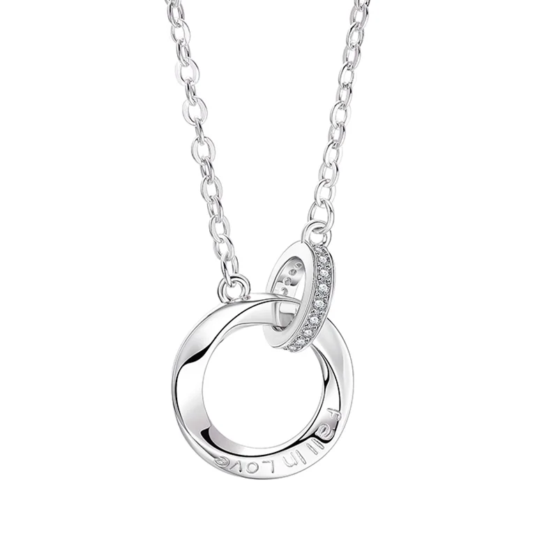 Sterling silver necklace for men and women