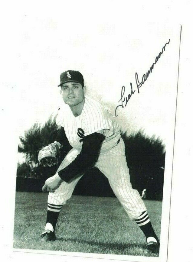 Frank Baumann Chicago White Sox Signed 3x5 Photo Poster painting W/Our COA