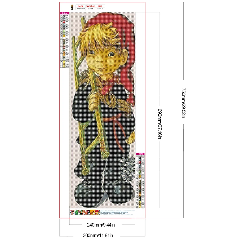 Diamond Painting - Full Round Drill - Kid(Canvas|30*75cm)