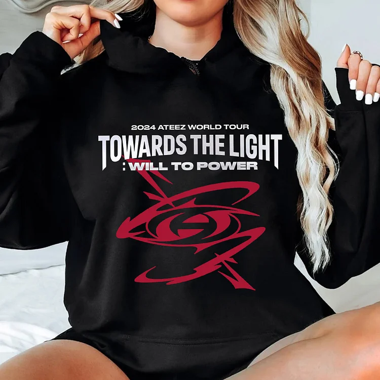 ATEEZ World Tour Towards the Light: Will to Power Logo Classic Hoodie