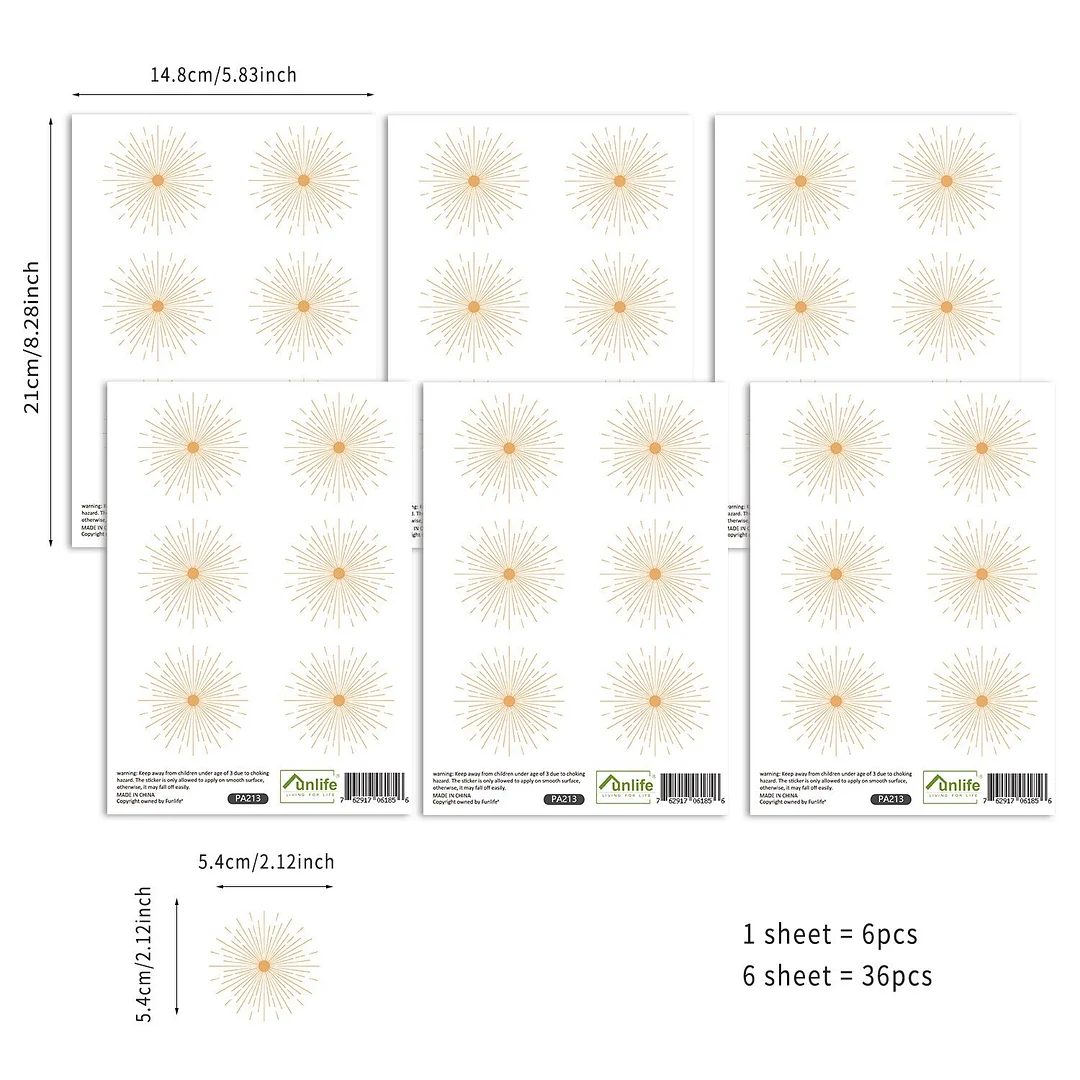 Boho Nursery Creative Wall Sticker for Kids Room Baby Girls Boys Living Room Home Decor Cartoon Dots Animals Vintage Stickers