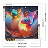 (40*40cm)Easter Egg Dragon - Full Round Drill Diamond Painting