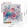 Diamond Painting - Full Round Drill - Flowers & Birds(Canvas|Canvas|30*30cm)