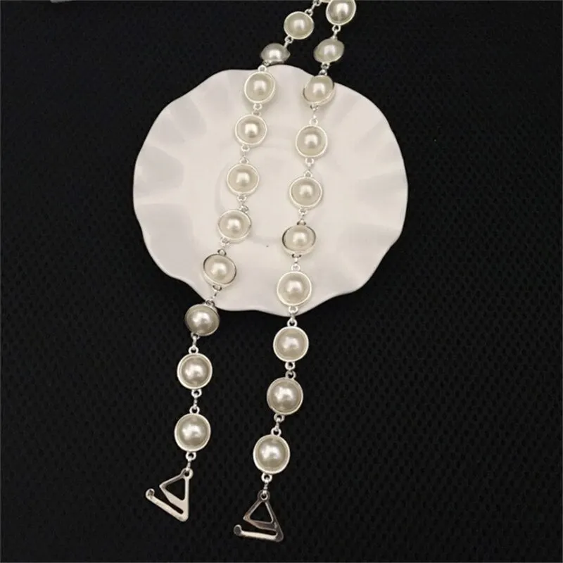 Sexy Pearl Bras Straps Beauty Back Shoulder Strap Brassiere Invisiable Adjustable Lenceria Straps Underwear Bra Accessories