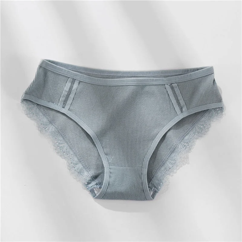 FINETOO Cotton Underpants M-2XL Women Panties Sexy V Waist Underwear Low-Rise Female Briefs Soft Underwear Female Lingerie 2020